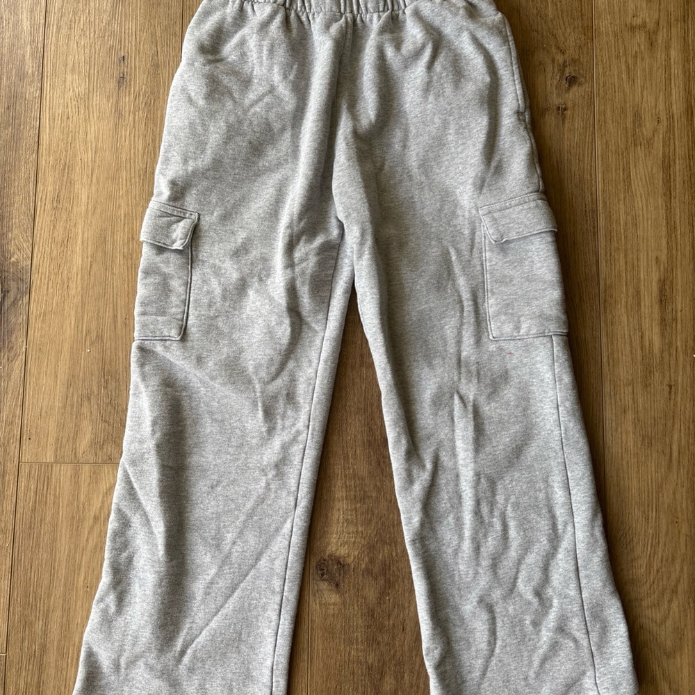 Brandy Melville Anastasia Soft Pocket Sweatpants Gray